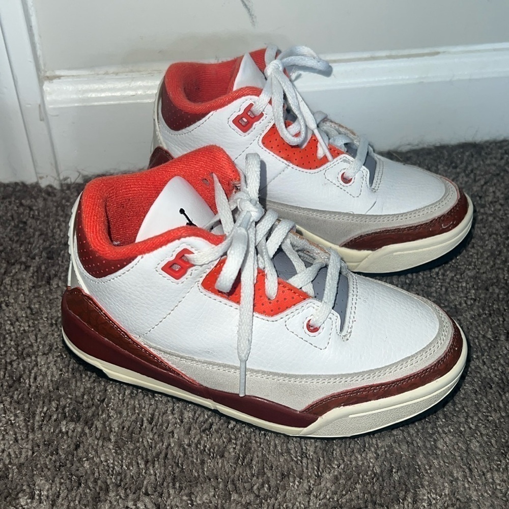 Jordan Retro 3 Size 12 DV7027-108 Mars Stone Sneakers - Picture 1 of 6